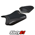 Kawasaki Ninja 300 2013 2014 2015 2016 2017 Seat Cover Tappezzeria Comfort Grey