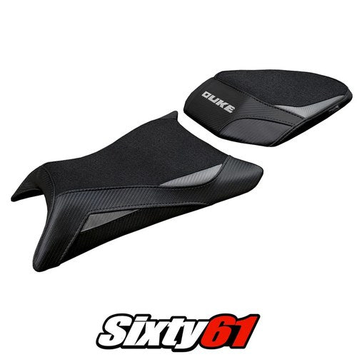 KTM 390 Duke 2024 2025 Seat Cover Tappezzeria Ultragrip Black Grey