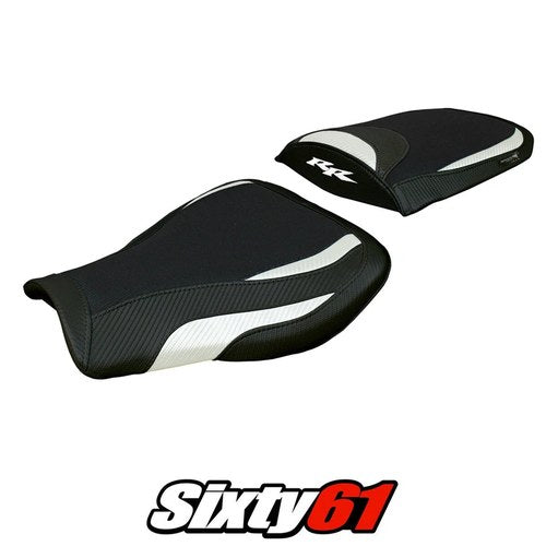 Honda Cbr 600 RR 2007-2023 2024 2025 2026 Seat Cover Tappezzeria White Black