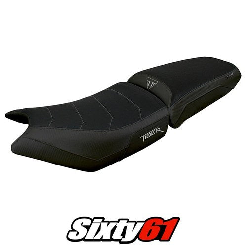 Triumph Tiger 900 2024 2025 Seat Cover Tappezzeria Comfort Black