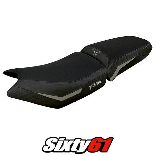 Triumph Tiger 900 2024 2025 Seat Cover Tappezzeria Grey Black