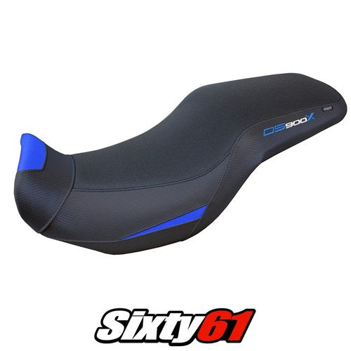Voge Valico 900 Dsx 2024 2025 Seat Cover Tappezzeria Comfort Blue Black
