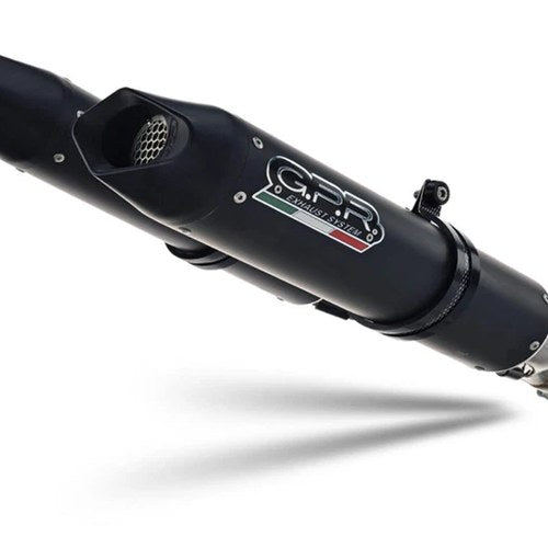 Aprilia Dorsoduro 1200 2011-2016 Exhaust Gpr Double Slip-on Furore Evo4 Nero