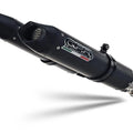 Aprilia Dorsoduro 1200 2011-2016 Exhaust Gpr Double Slip-on Furore Evo4 Nero