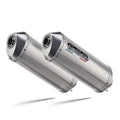 Yamaha Xt 660 Z Tenere 2008-2016 Exhaust Gpr Double Slip-on Satinox