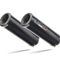 Kawasaki Z1000 2003-2006 Exhaust Gpr Double Slip-on M3 Poppy