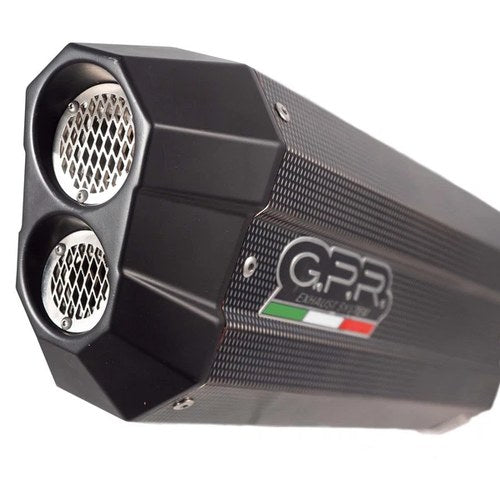 Bmw R1200GS 2017-2018 Exhaust Gpr Slip-on Sonic Poppy