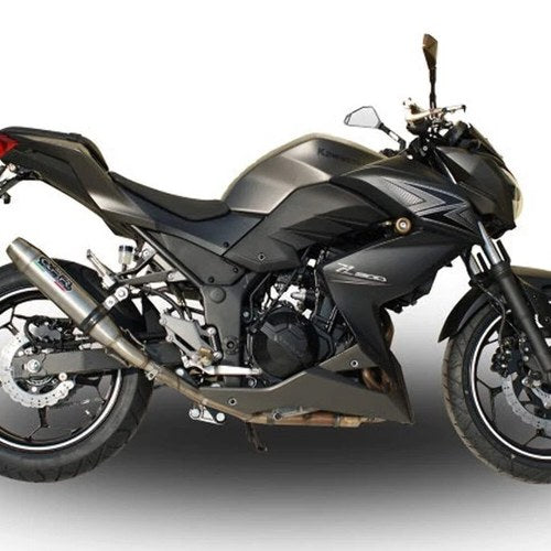 Kawasaki Z300 2014-2017 Exhaust Gpr Slip-on Deeptone Inox
