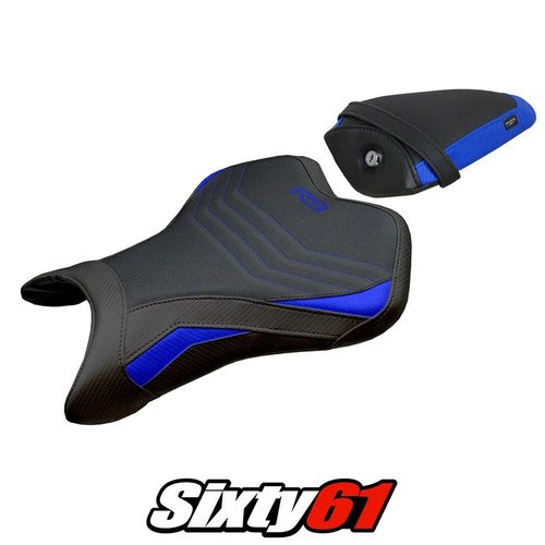Yamaha R9 2025 2026 Seat Cover Tappezzeria Comfort Blue Black