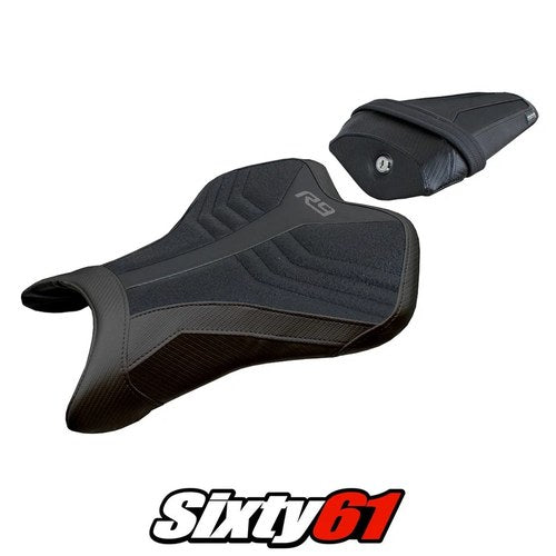 Yamaha R9 2025 2026 Seat Cover Tappezzeria Ultragrip Black