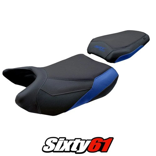 QJ Motor Srt 800 X / S / SX 2023-2025 Seat Cover Tappezzeria Comfort Blue Black