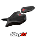 Ducati Panigale V2 2025 Seat Cover Tappezzeria Velvet Black