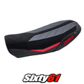 Ducati Scrambler Urban Motard 2022-2024 Seat Cover Tappezzeria Comfort Red Black