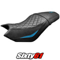 CF Moto 700 CL X 2021 2022 2023-2025 Seat Cover Tappezzeria Light Blue Black