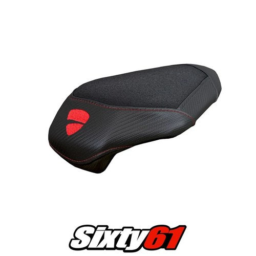 Ducati Streetfighter V4 2025 2026 Rear Seat Cover Tappezzeria Ultragrip Black
