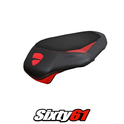 Ducati Streetfighter V4 2025 2026 Rear Seat Cover Tappezzeria Red Black