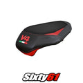Ducati streetfighter V4 2026 Rear Seat Cover Tappezzeria Comfort Red Logo V4