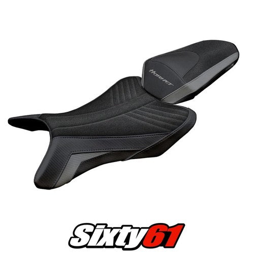 Honda CB 1000 Hornet 2025 Seat Cover Tappezzeria Ultragrip Grey Black