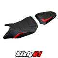 Honda CB 500 Hornet 2024-2025 Seat Cover Tappezzeria Ultragrip Red Black