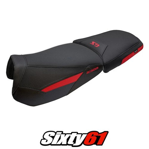 BMW R1300GS Adventure Trophy 2024-2025 2026 Seat Cover Tappezzeria Comfort Red