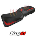 Ducati Multistrada V2 2025 Seat Cover Tappezzeria heating Comfort Red Black