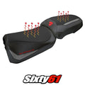 Ducati Multistrada V2 2025 Seat Cover Tappezzeria heating Comfort Grey
