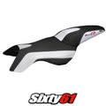 BMW K1200R 2005 2006 2007 2008 Seat Cover Tappezzeria White Black