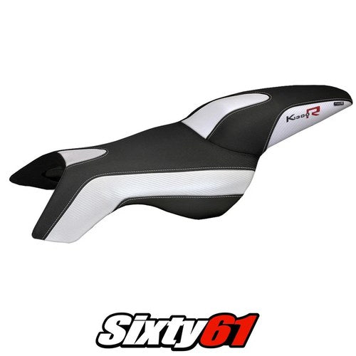 BMW K1300R 2009-2012 2013 2014 2015 2016 Seat Cover Tappezzeria White Black
