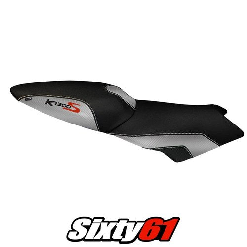 BMW K1300S 2009-2011 2012 2013 2014 2015 2016 Seat Cover Tappezzeria Silver