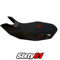 Ducati Hypermotard 796 / 1100 / 1100 Evo 2007 Seat Cover Tappezzeria grip Black