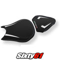 Ducati Streetfighter 2009-2012 2013 2014 2015 Seat Cover Tappezzeria White Black