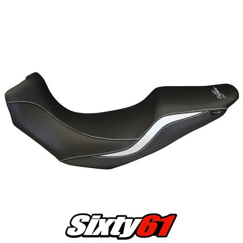 Triumph Tiger 1050 2007-2009 2010 2011 2012 2013 Seat Cover Tappezzeria White