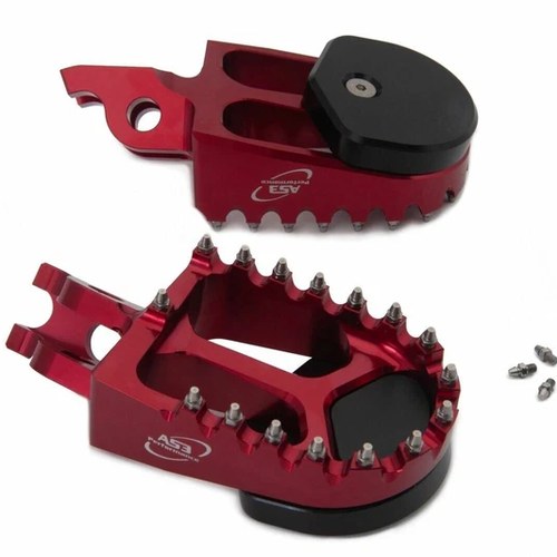 AS3 Supermoto Foot Pegs to fit Honda CR 125 250 02-08 Crf 150 250 450 2002-2020