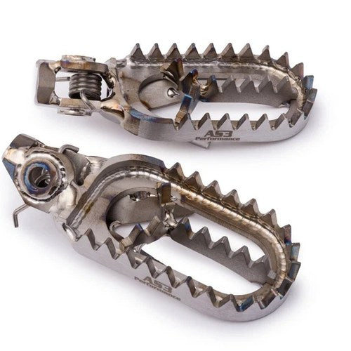 AS3 Titanium Foot Pegs for Gas MC 250 450 F Factory Edition 2023-2024