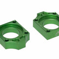 AS3 Chain Adjusters Axle Blocks for Kawasaki KX 125 250 03-08 KX 250 450 F 04-15