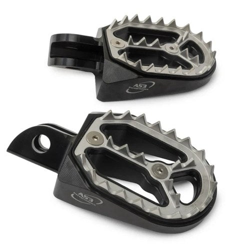 AS3 Foot Pegs for Suzuki RM85 02-06 Drz 125 03-24 DR 200 S 15-19 DR 650 SE 96-24