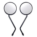Black Round Rear View Mirrors For Honda XR250 R All Models 1990-2004 10mm