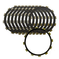 9pcs Clutch Friction Plates Kit For Yamaha Road Star XV1600 99-03 XV1700 02-14