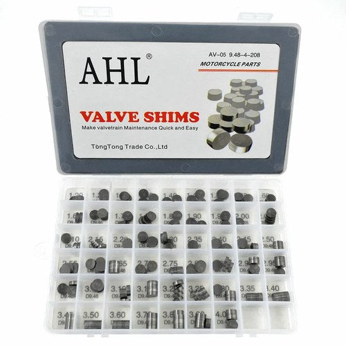 Valve Shims Kit For Yamaha WR450F YZ450F 2003-2022 208 Shims 9.48mm