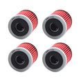 4Pack Oil Filters For Yamaha Big Wheel 200 BW200 TT225 TTR230 TW200 Trailway 200