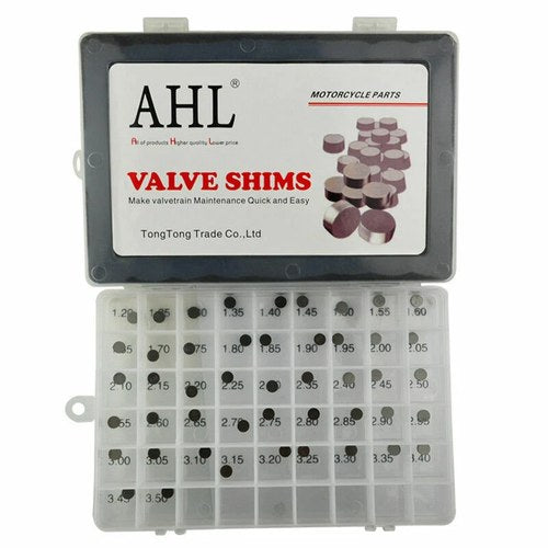 47pcs Valve Shims Kit 7.48mm for Kawasaki KX250F 2004-2019 Suzuki RMZ250 04-22