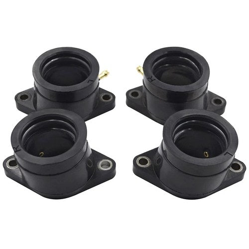 4X Carburetor Intake Manifold Boots for Yamaha XJ650 Maxim XJ750 Seca 1981-1983