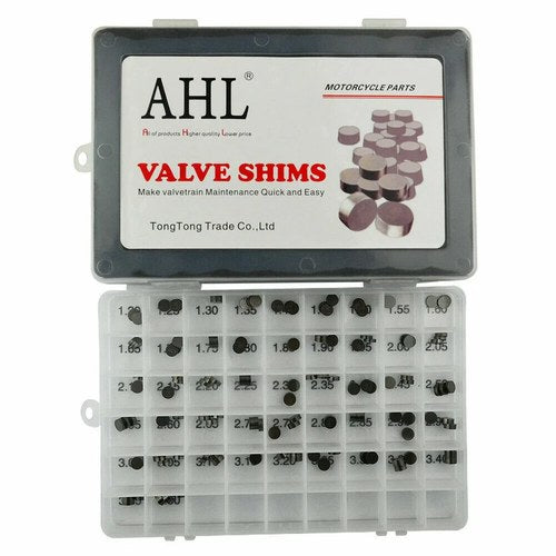 141pcs 7.48mm Valve Shims for Kawasaki EX250F Ninja 250 300 650R Versys Kle 650