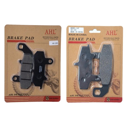 Front & Rear Brake Pads for Suzuki DR650 DR650R DR650SE 1990-1995