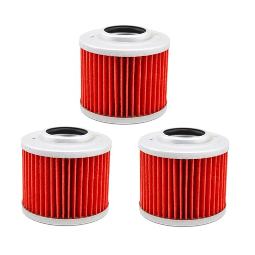 3X Oil Filters For BMW G650GS G650X F650GS F650CS F650ST Aprilia Pegaso Moto 650