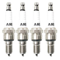 4X Spark Plug for CR7EH-9 CR8EH-9 CR9EH-9 Honda/HYOSUNG/Kawasaki/Suzuki/Yamaha