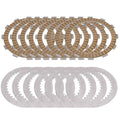 Clutch Friction Steel Plates Kit for Suzuki DR650SE 96-17 DR750 DR800 XF650