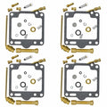 4Sets Carburetor Repair Rebuild Kit for Yamaha XS1100 LG/SH/LH special 1980-1981