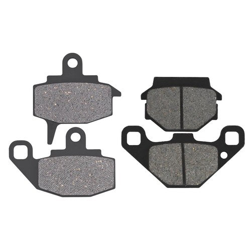 Front & Rear Brake Pads for Kawasaki KLR650 1987-2007