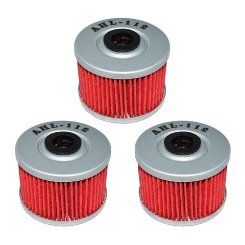 3pcs Oil Filters For Kawasaki KLX110 KLX140 KLX250 R/S/SF KLX300R KX450F KFX450R